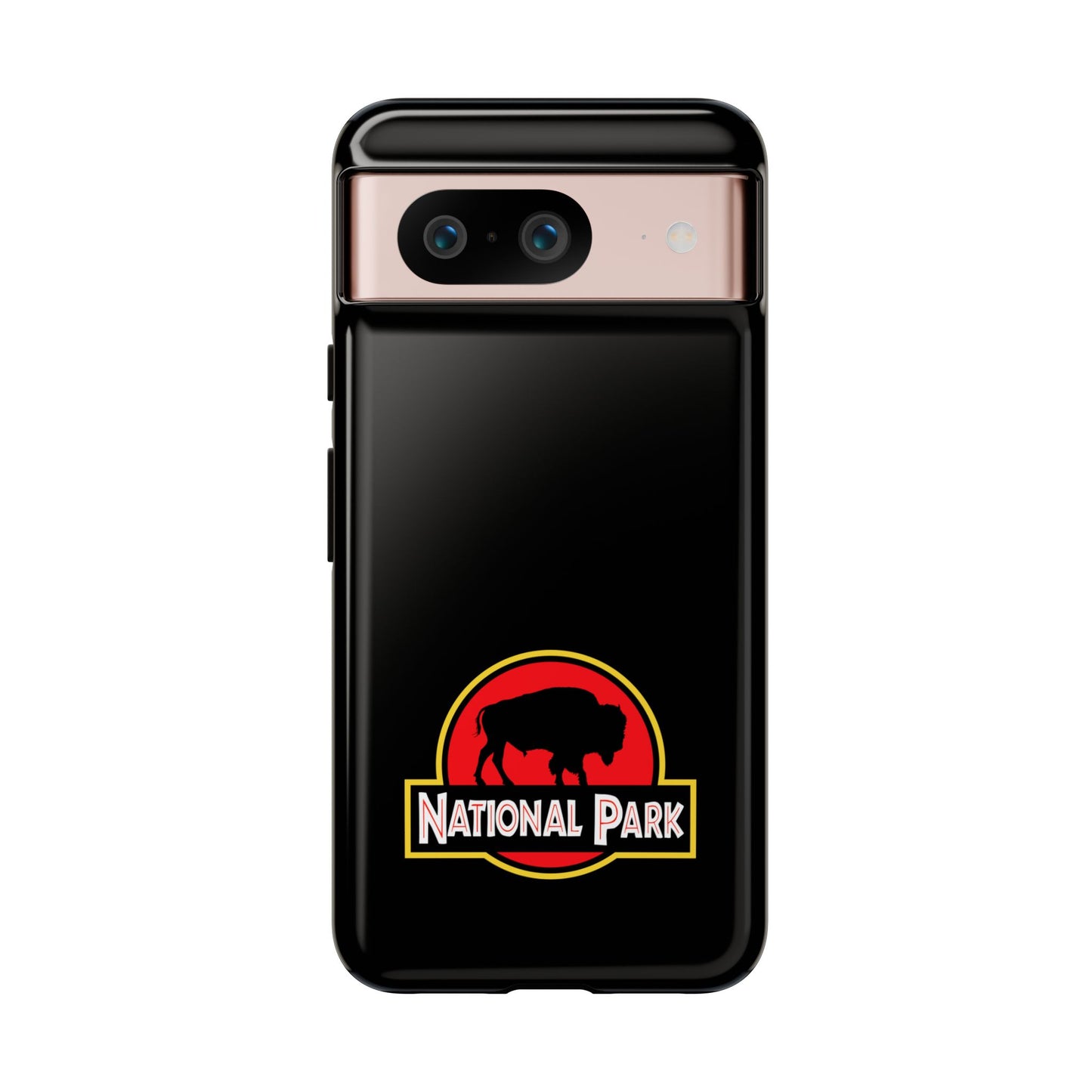 Bison National Park Phone Case - Parody Logo
