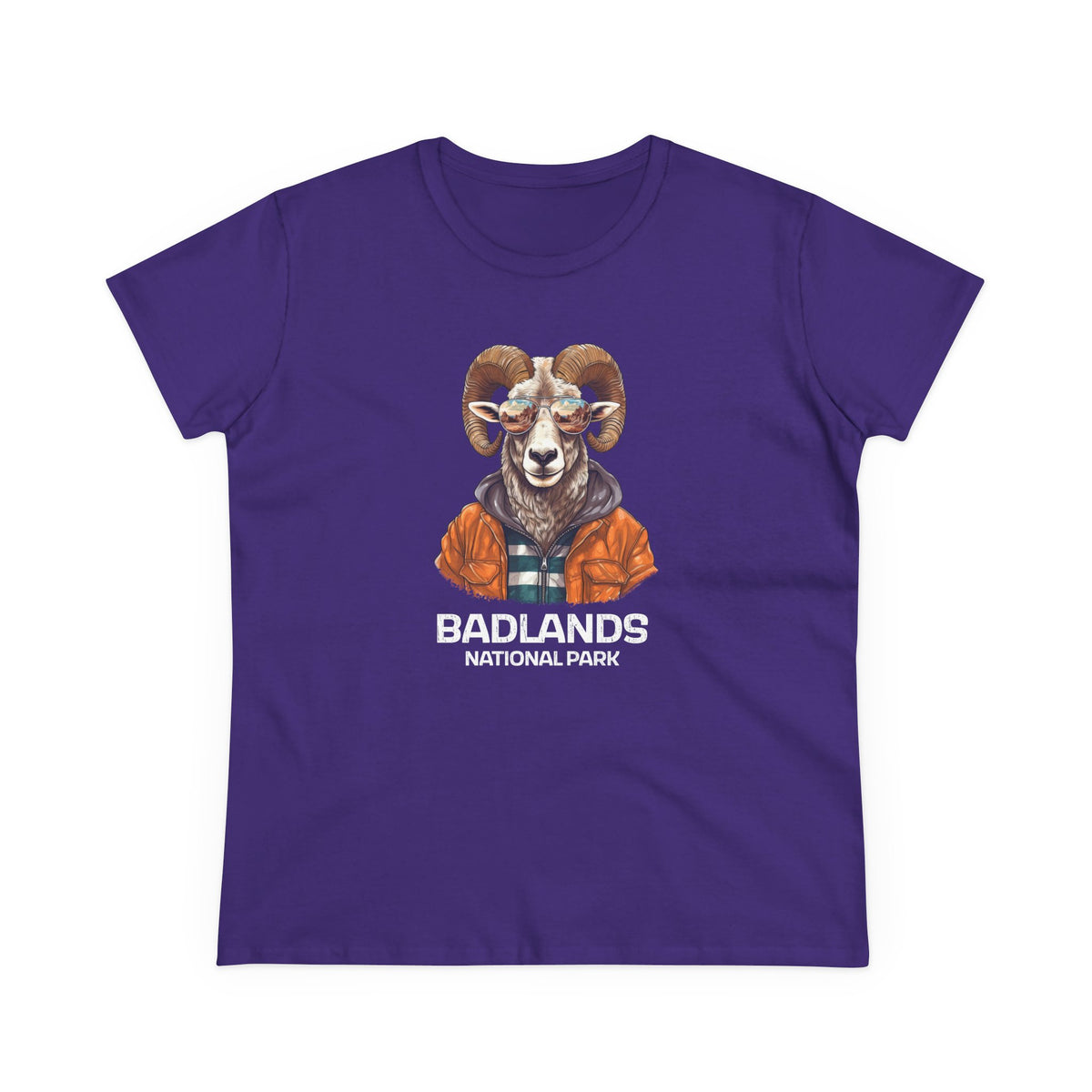 Badlands National Park Women's T-Shirt - Cool Bighorn Sheep
