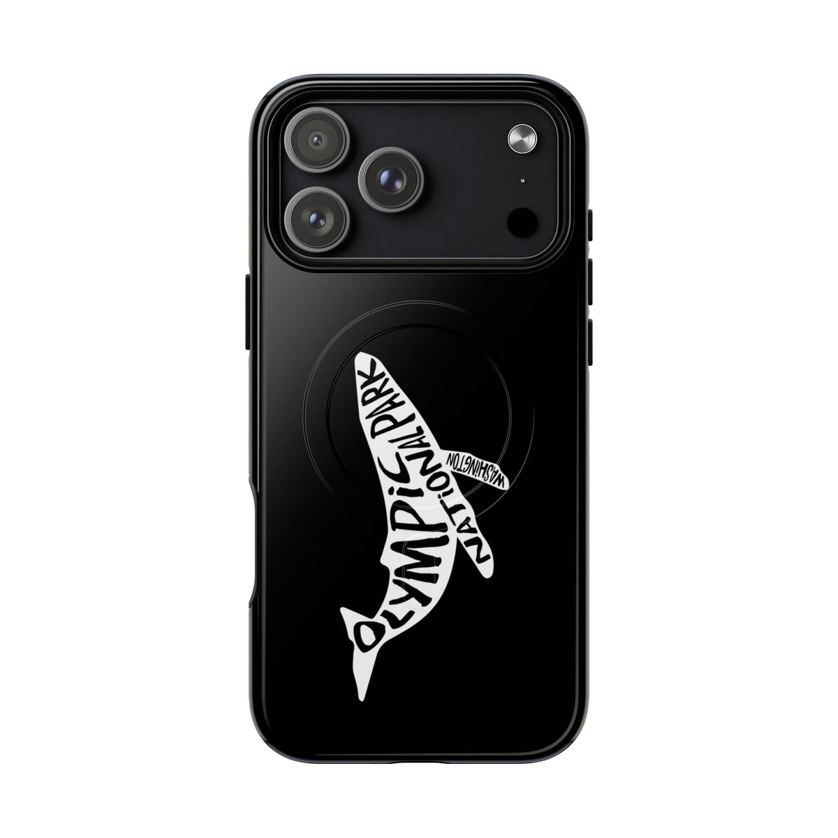Olympic National Park iPhone Case with MagSafe - Humpback Whale Design