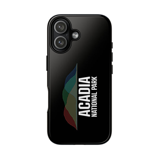 Acadia National Park Phone Case - Histogram Design