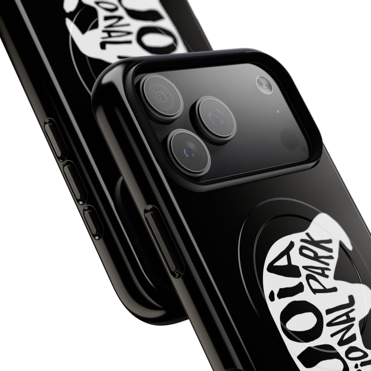 Sequoia National Park iPhone Case with MagSafe - Black Bear Design