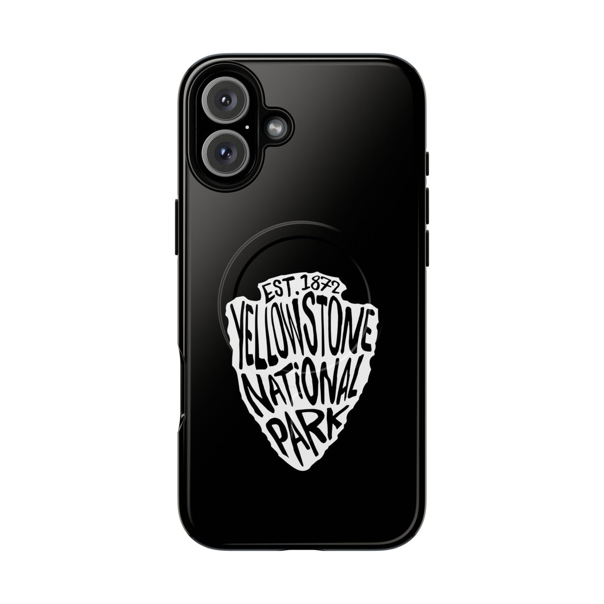 Yellowstone National Park iPhone Case with MagSafe - Arrowhead Design