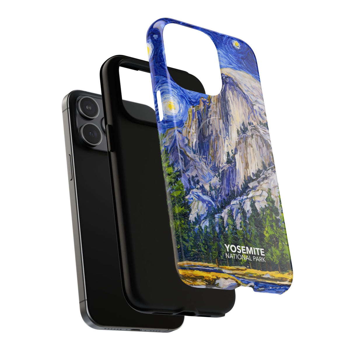 Yosemite National Park iPhone Case with MagSafe - Starry Night
