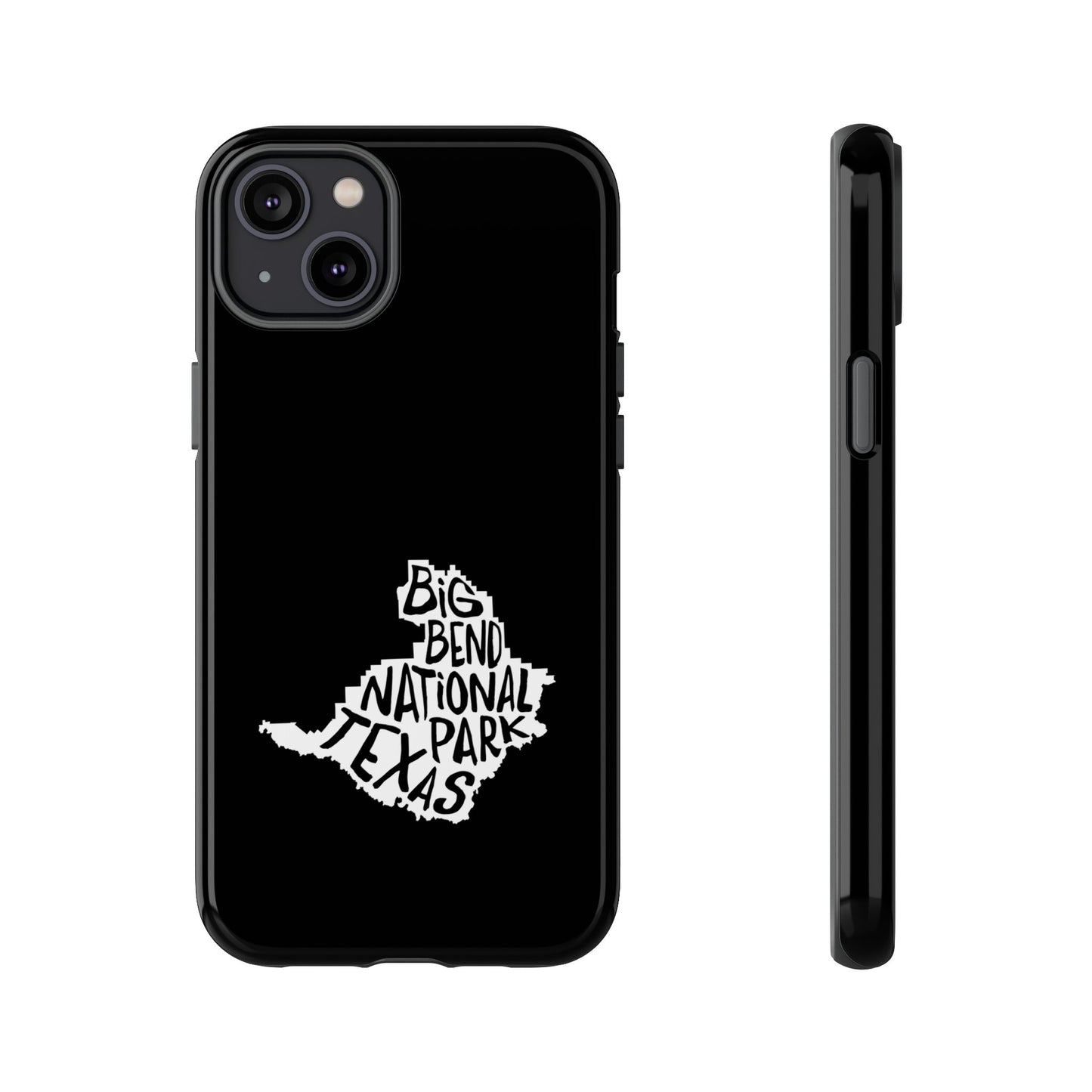 Big Bend National Park Phone Case - Map Design