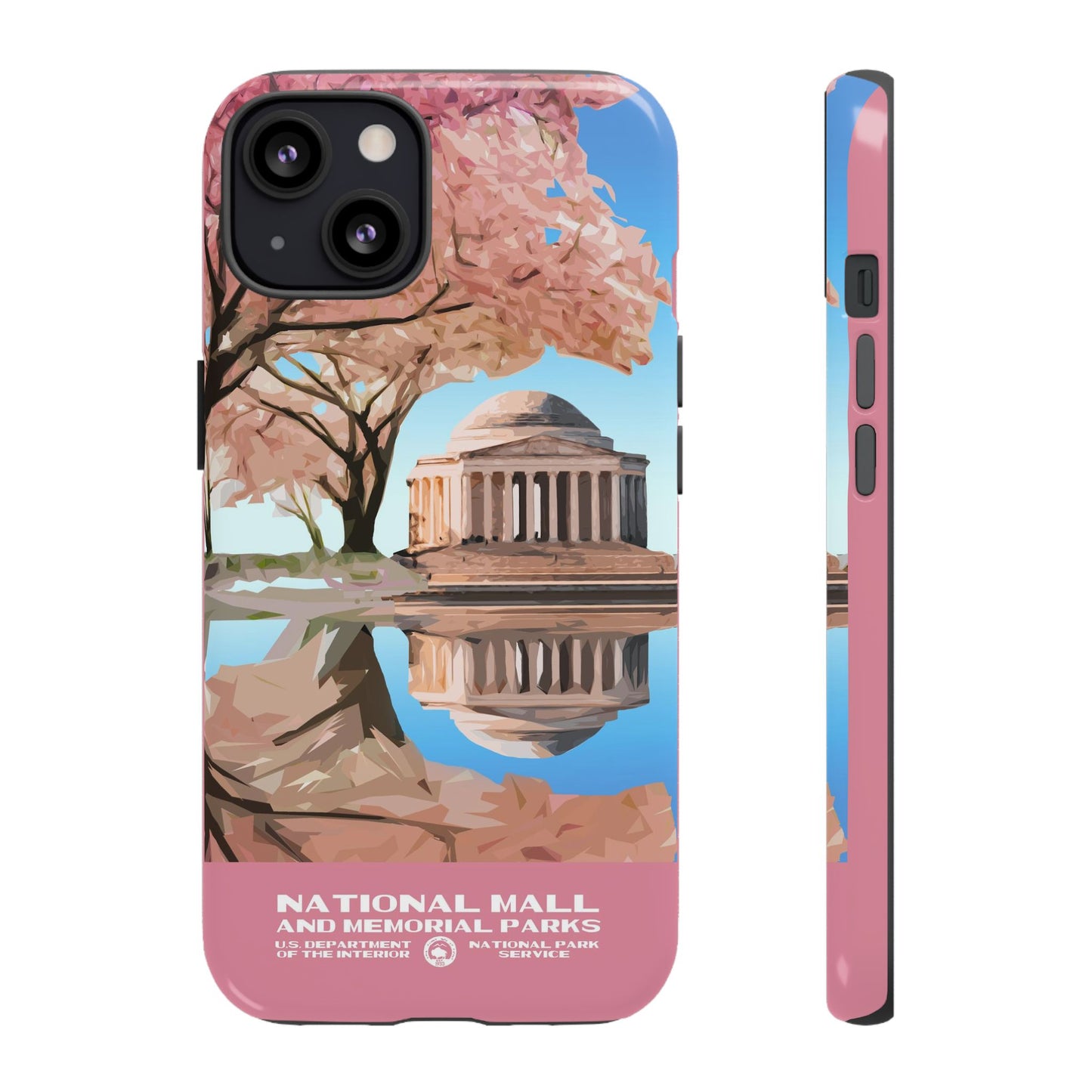 National Mall Washington DC WPA Phone Case