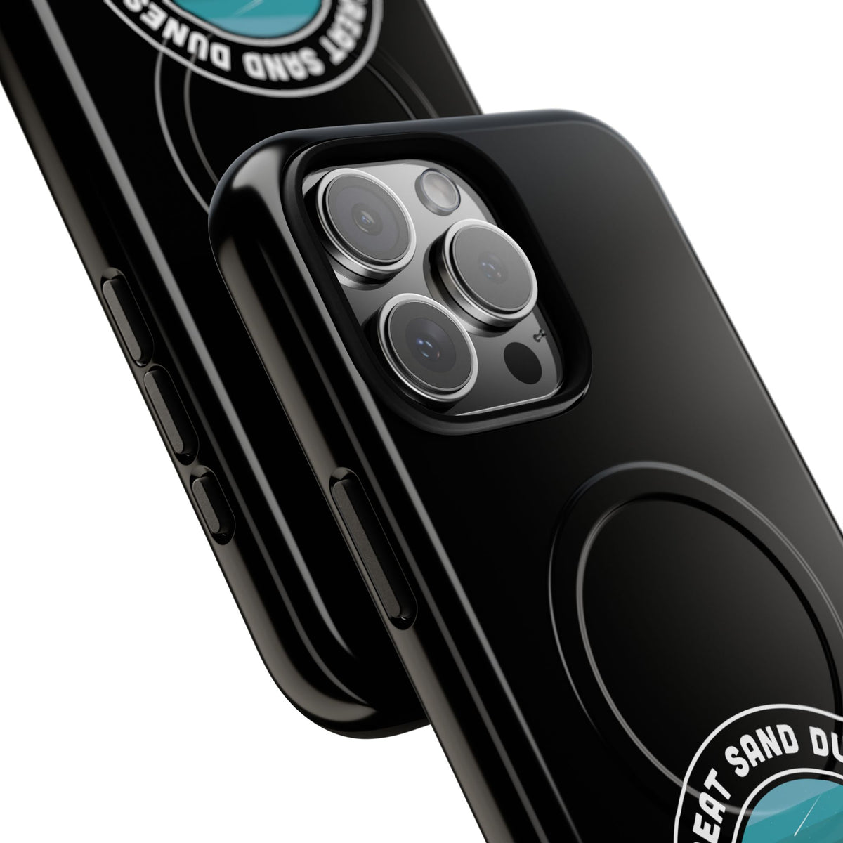 Great Sand Dunes National Park iPhone Case with MagSafe - Round Emblem Design