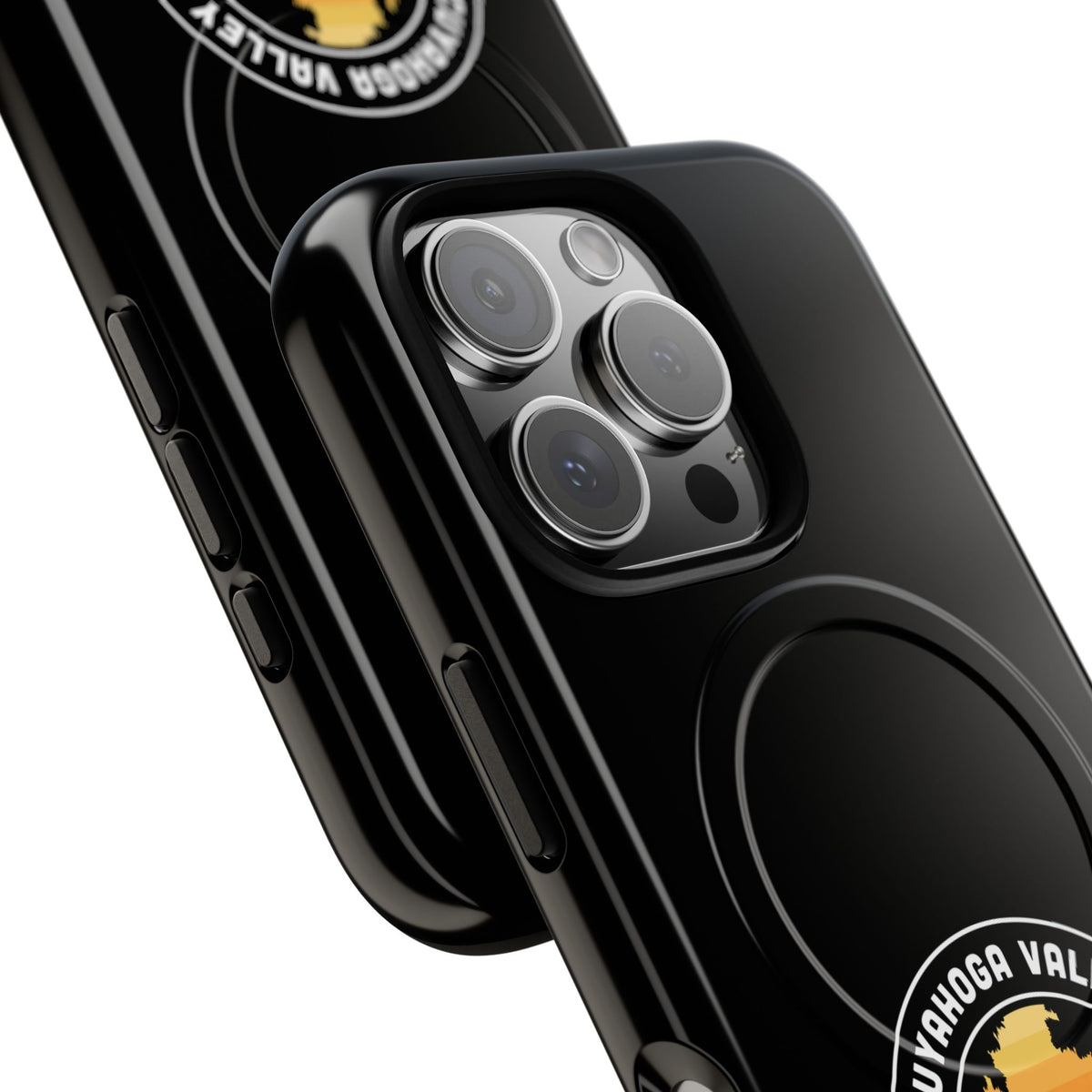 Cuyahoga Valley National Park iPhone Case with MagSafe - Round Emblem Design
