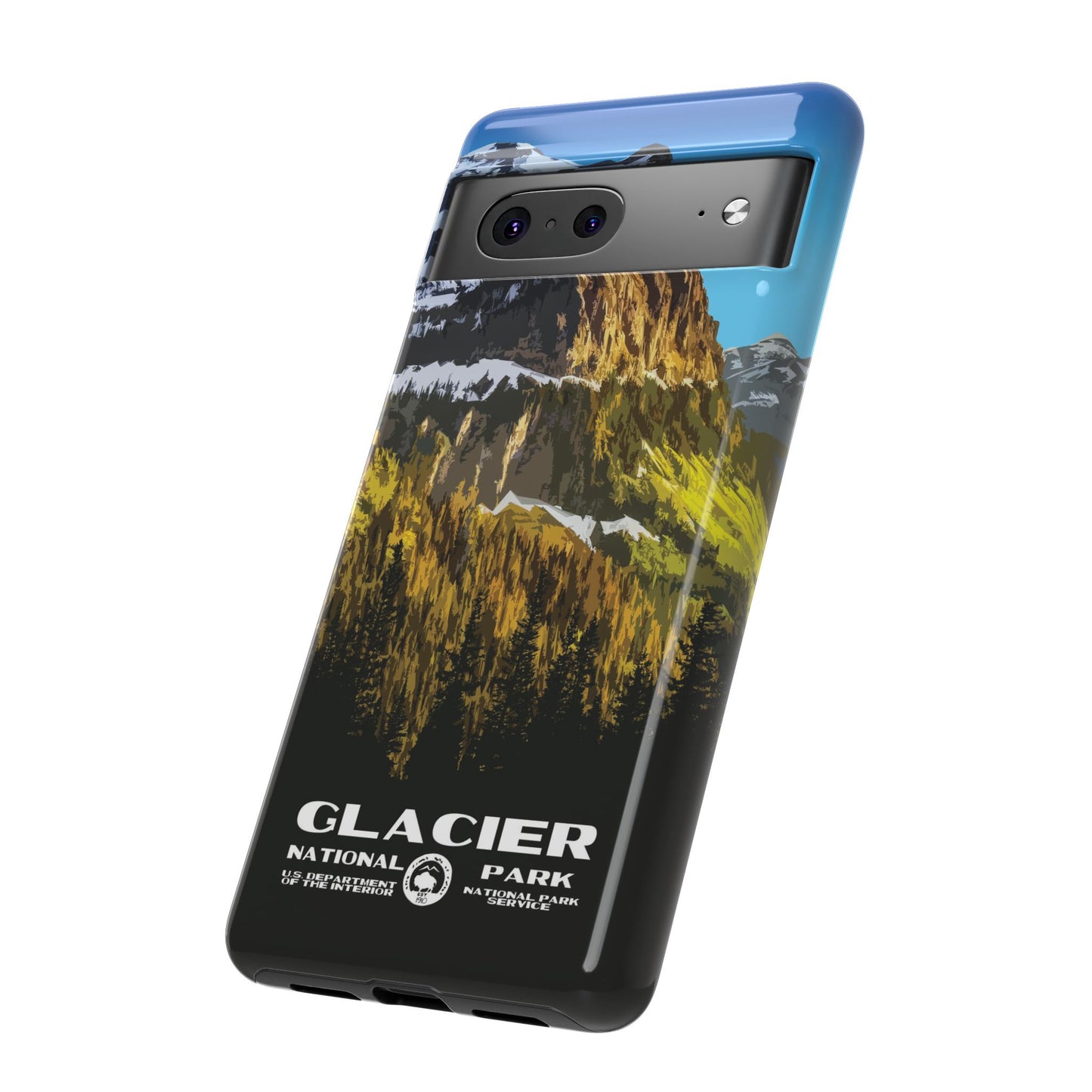 Glacier National Park Phone Case - WPA Style