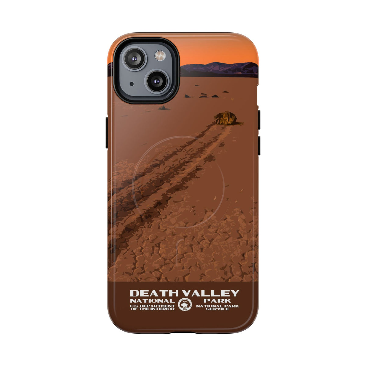 Death Valley National Park iPhone Case with MagSafe - Racetrack Playa