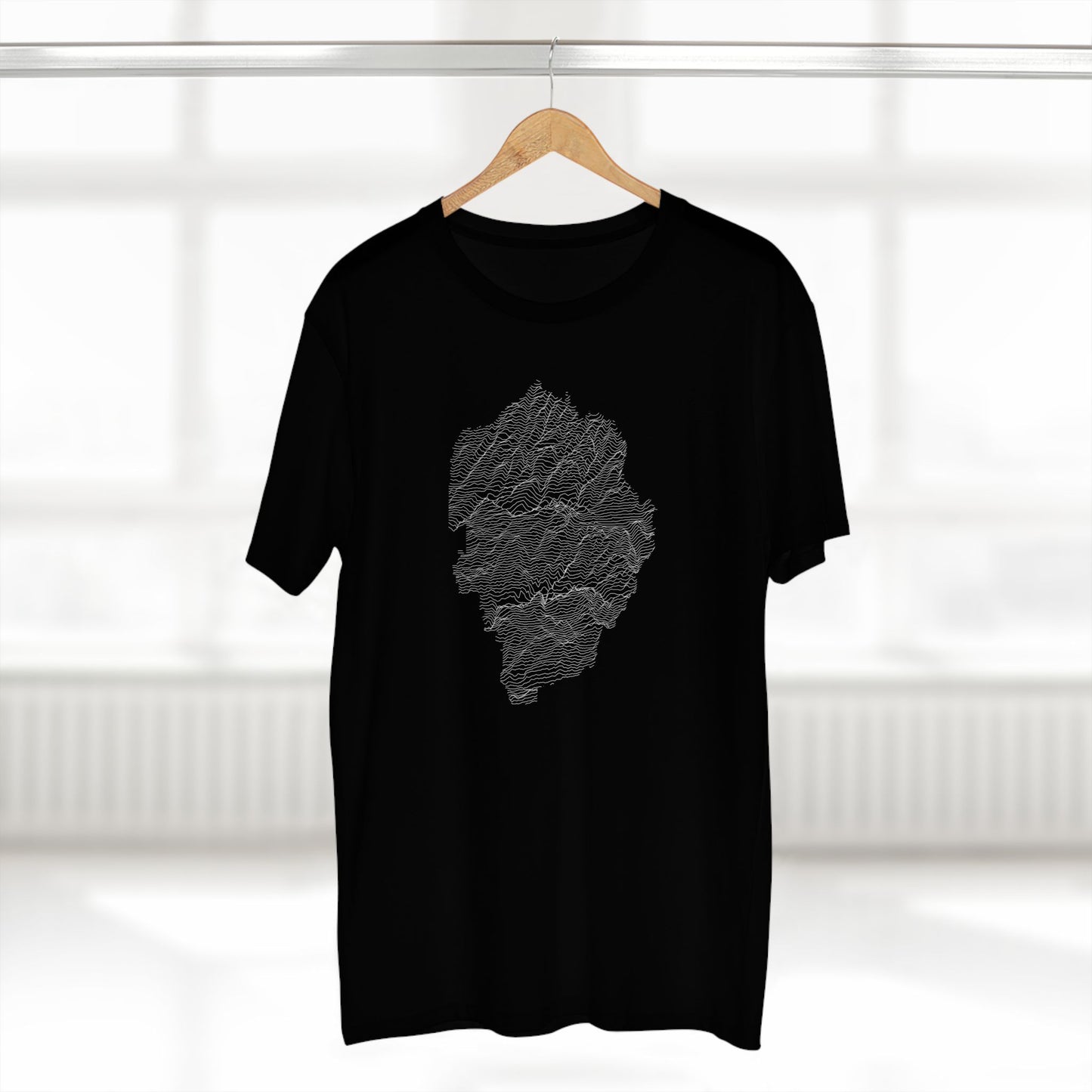 Yosemite National Park T-Shirt - Topographical Lines