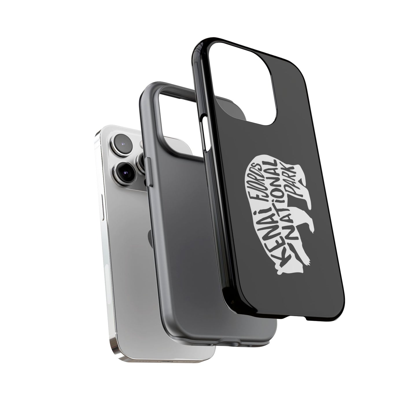 Kenai Fjords National Park Phone Case - Grizzly Bear Design