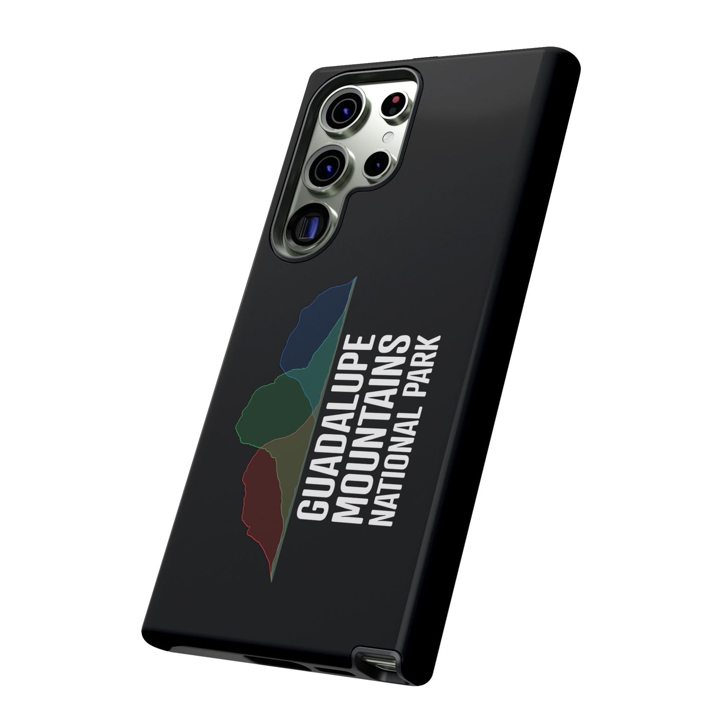 Guadalupe Mountains National Park Phone Case - Histogram Design