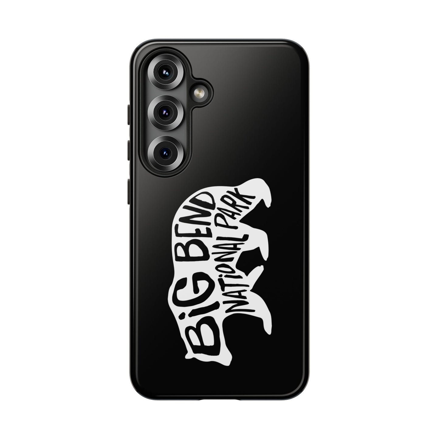Big Bend National Park Phone Case - Black Bear Design