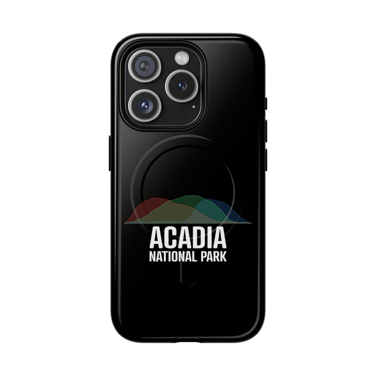 Acadia National Park iPhone Case with MagSafe - Histogram Design