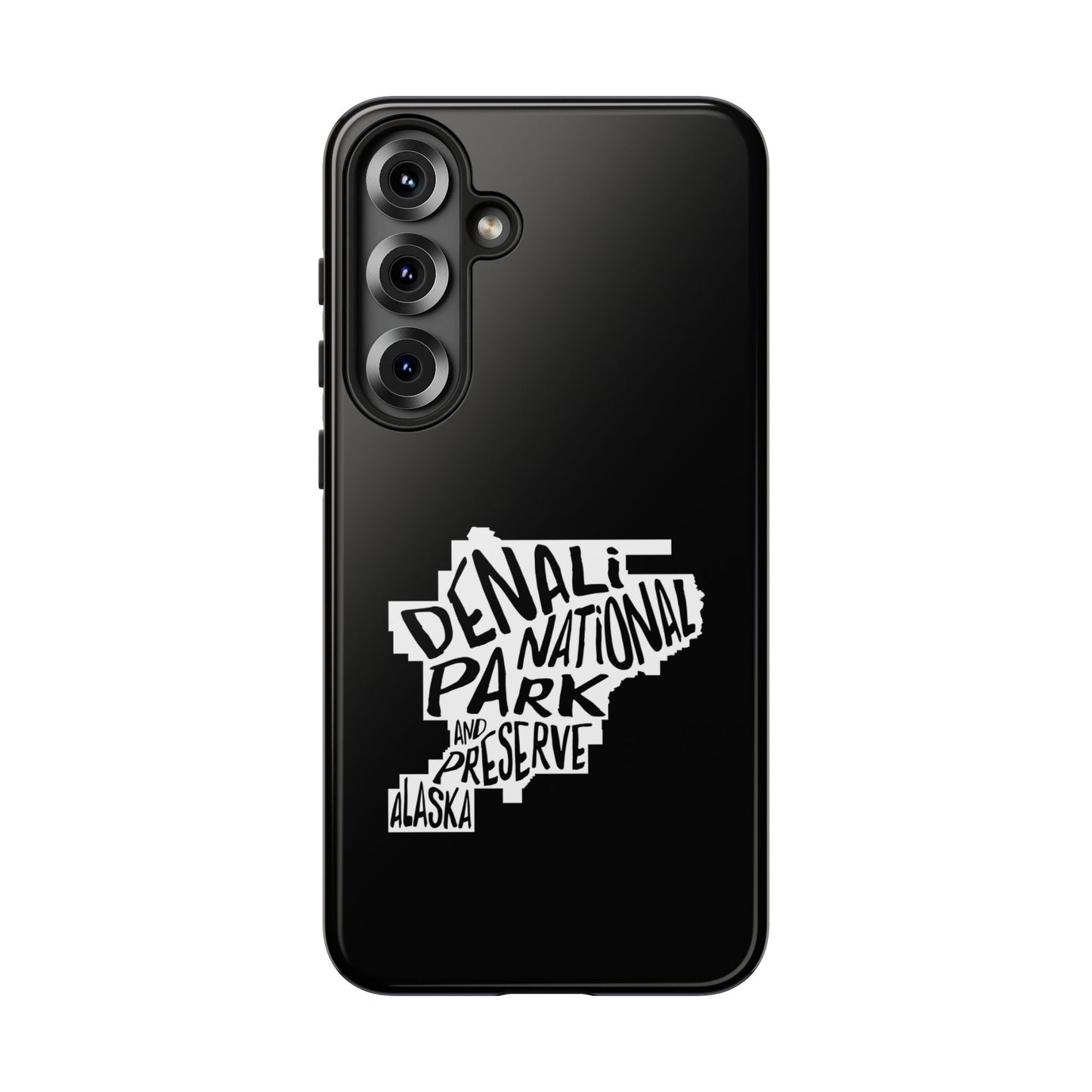 Denali National Park Phone Case - Map Design
