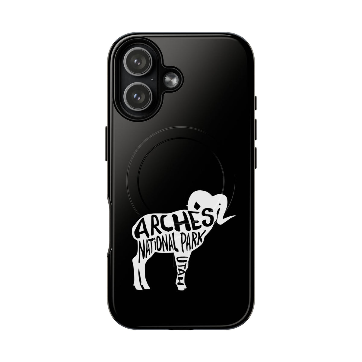 Arches National Park iPhone Case with MagSafe - Bighorn Sheep Design