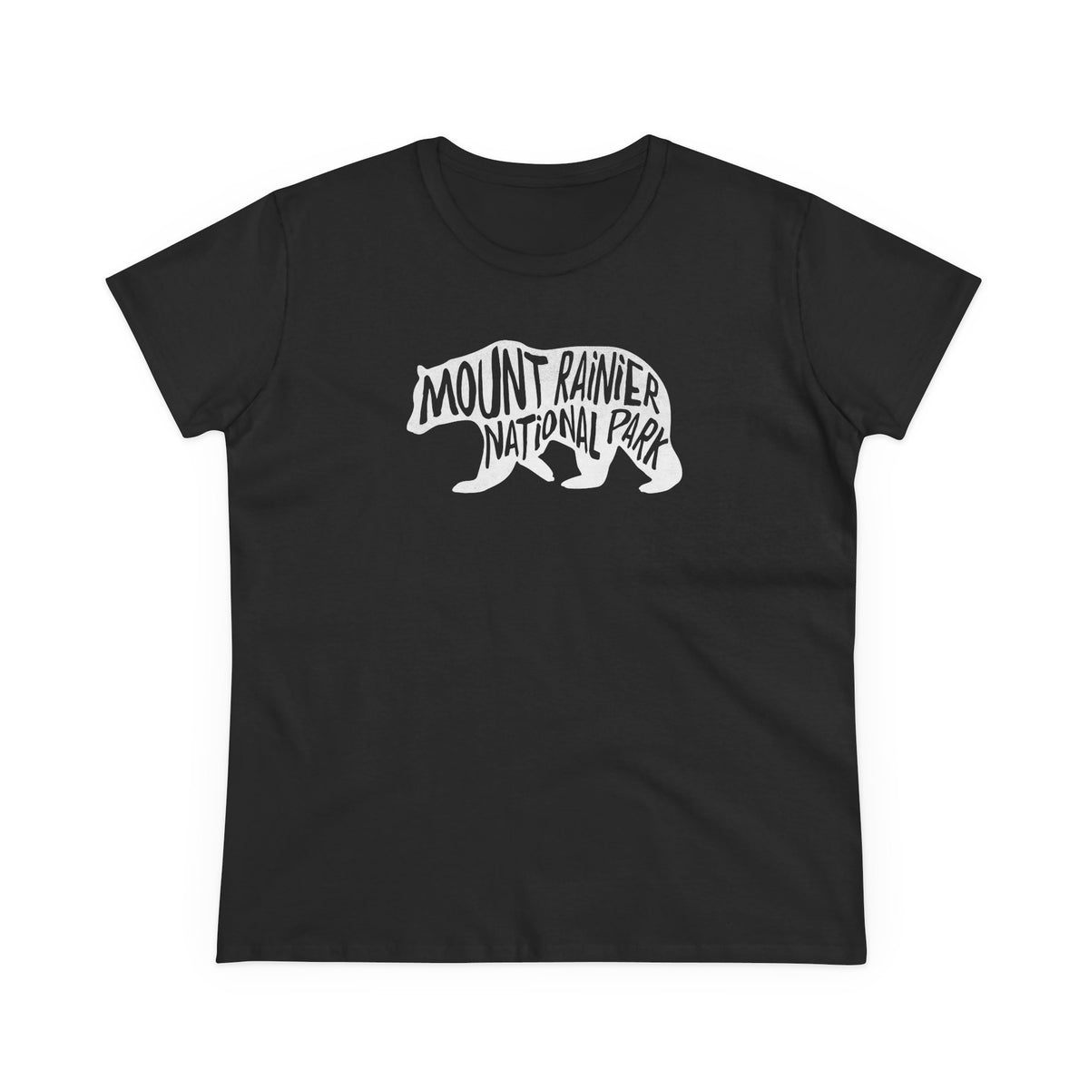 Mount Rainier National Park Women's T-Shirt - Black Bear