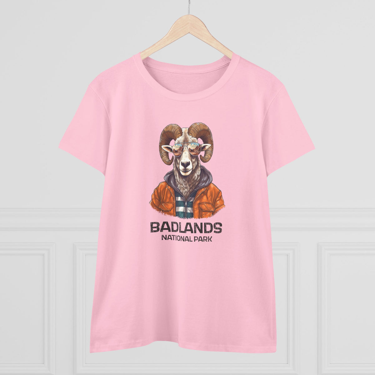 Badlands National Park Women's T-Shirt - Cool Bighorn Sheep