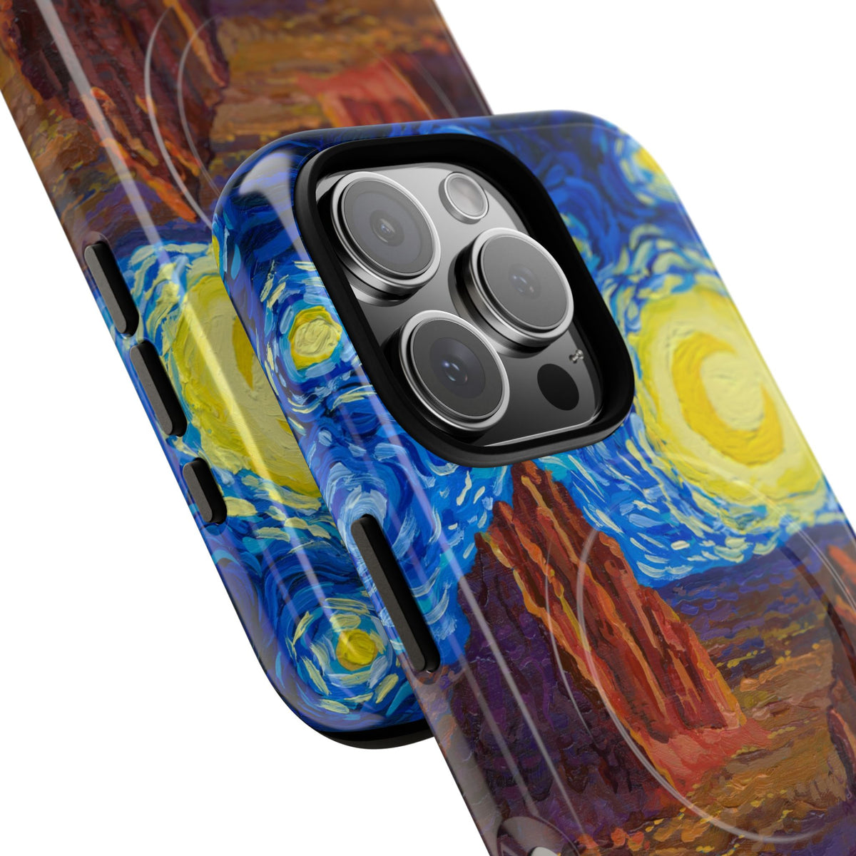 Capitol Reef National Park iPhone Case with MagSafe - Starry Night