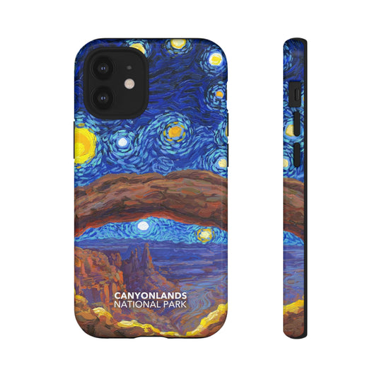 Canyonlands National Park Phone Case - Starry Night