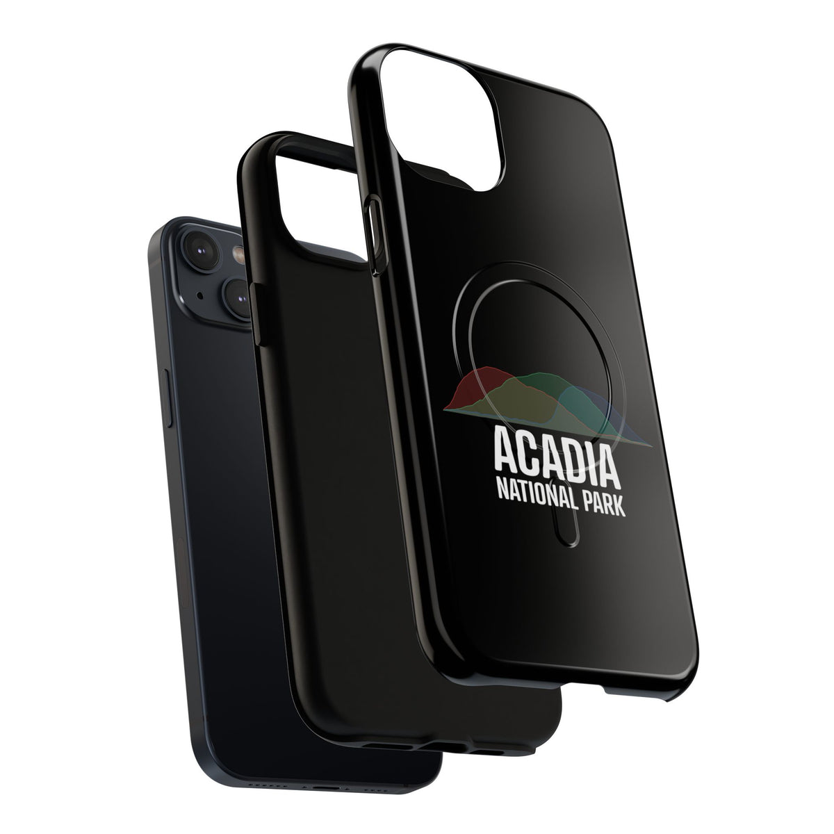 Acadia National Park iPhone Case with MagSafe - Histogram Design