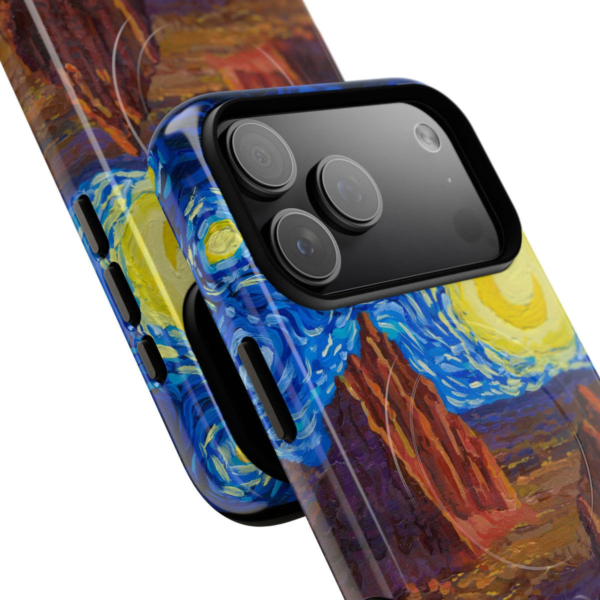 Capitol Reef National Park iPhone Case with MagSafe - Starry Night