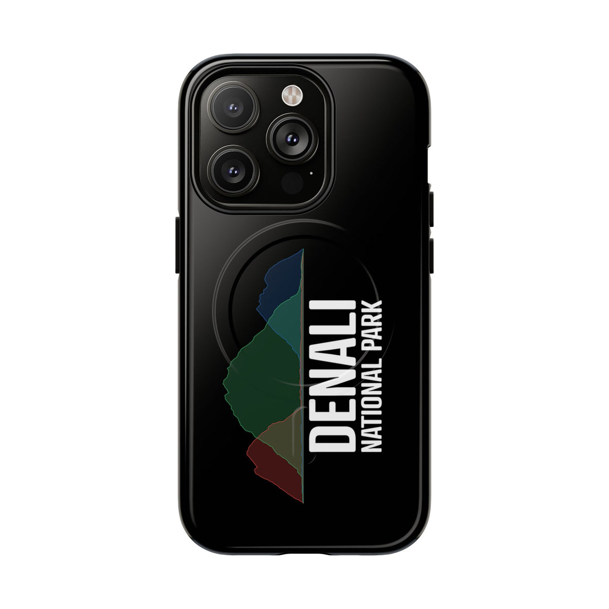 Denali National Park iPhone Case with MagSafe - Histogram Design