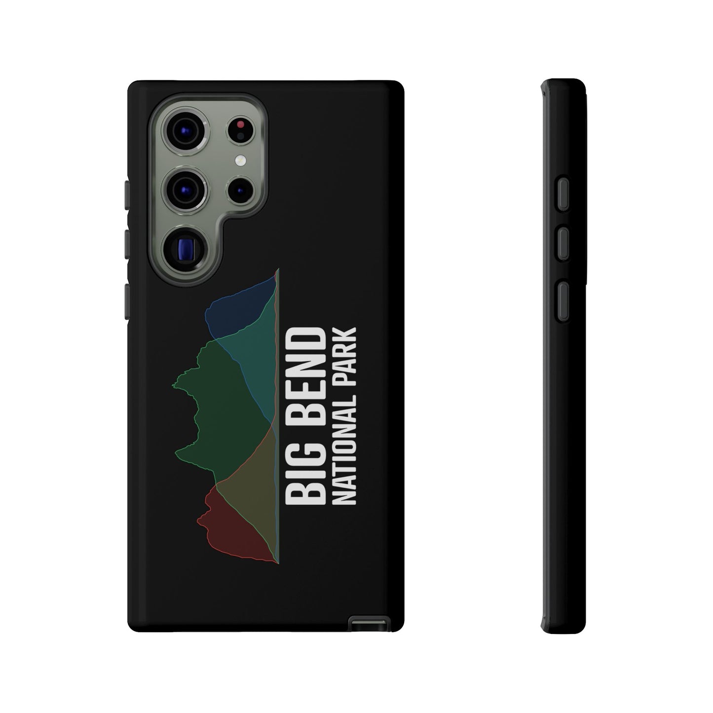 Big Bend National Park Phone Case - Histogram Design