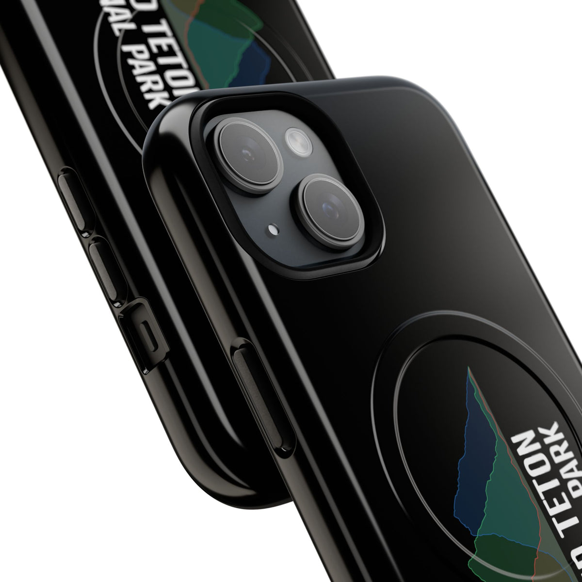 Grand Teton National Park iPhone Case with MagSafe - Histogram Design