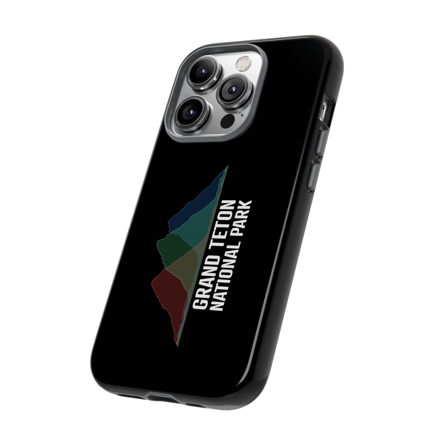 Grand Teton National Park Phone Case - Histogram Design