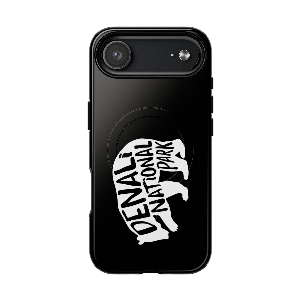 Denali National Park iPhone Case with MagSafe - Grizzly Bear Design