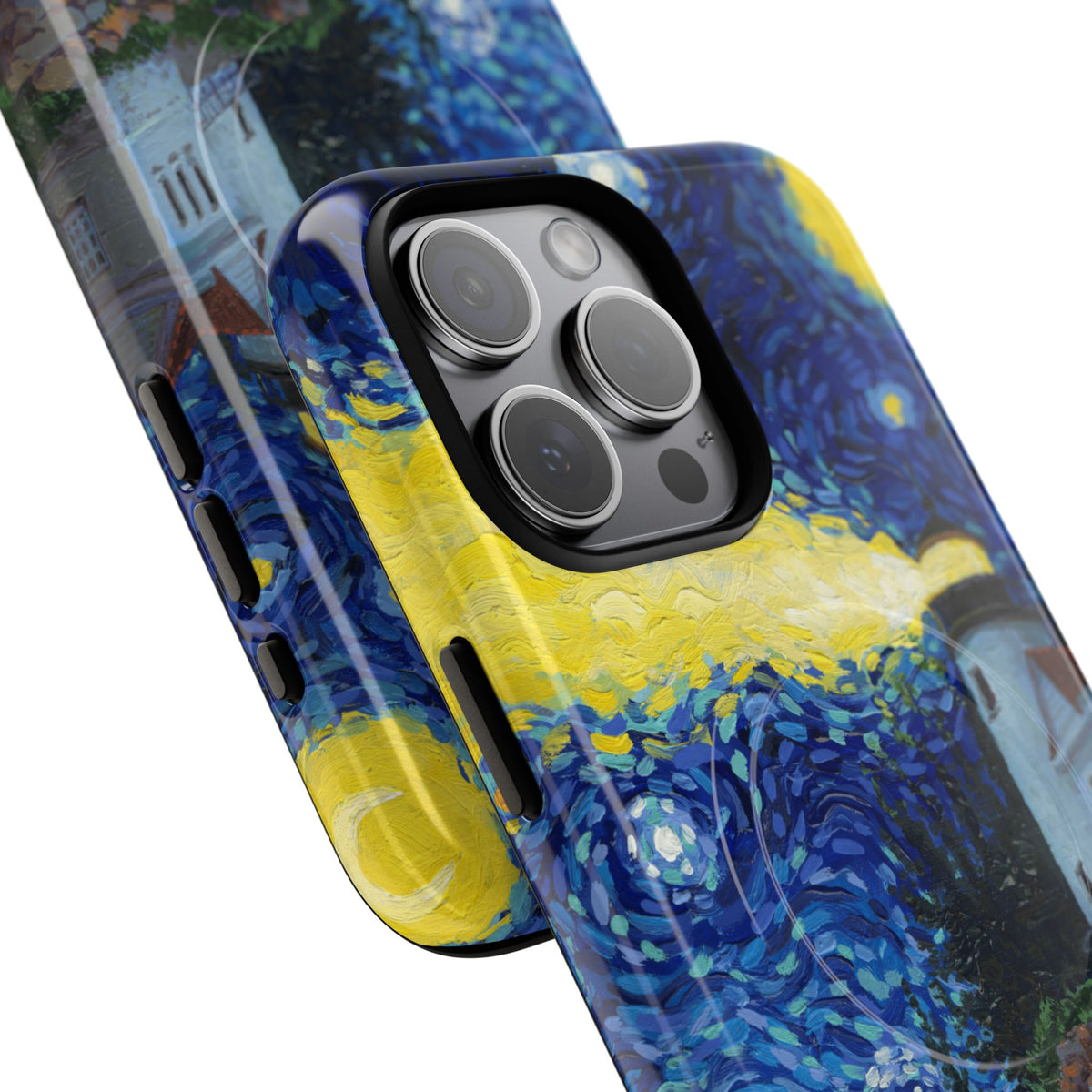 Acadia National Park iPhone Case with MagSafe - Starry Night Lighthouse