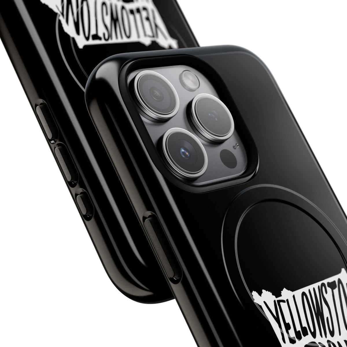 Yellowstone National Park iPhone Case with MagSafe - Map Design
