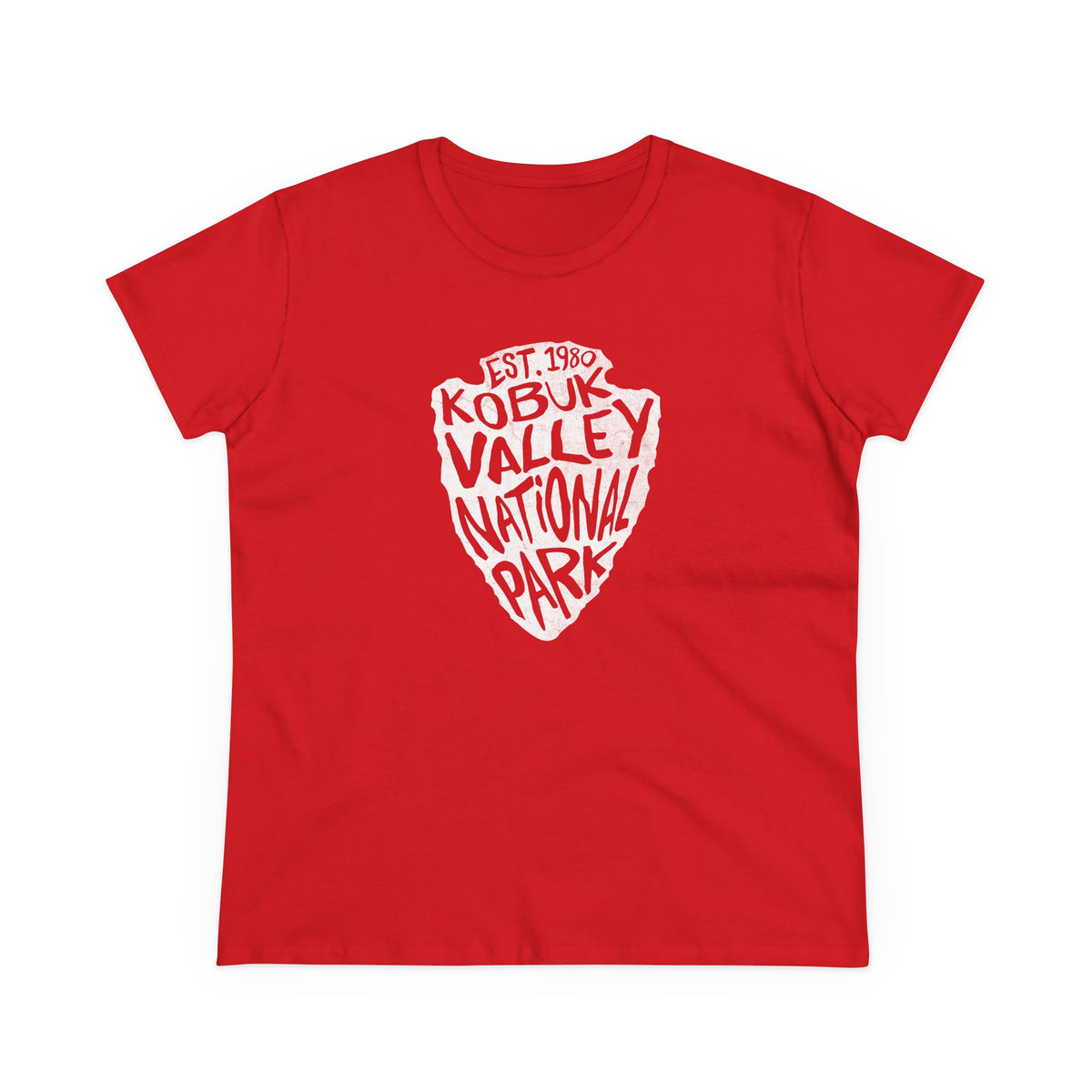 Kobuk Valley National Park Women's T-Shirt - Arrowhead Design