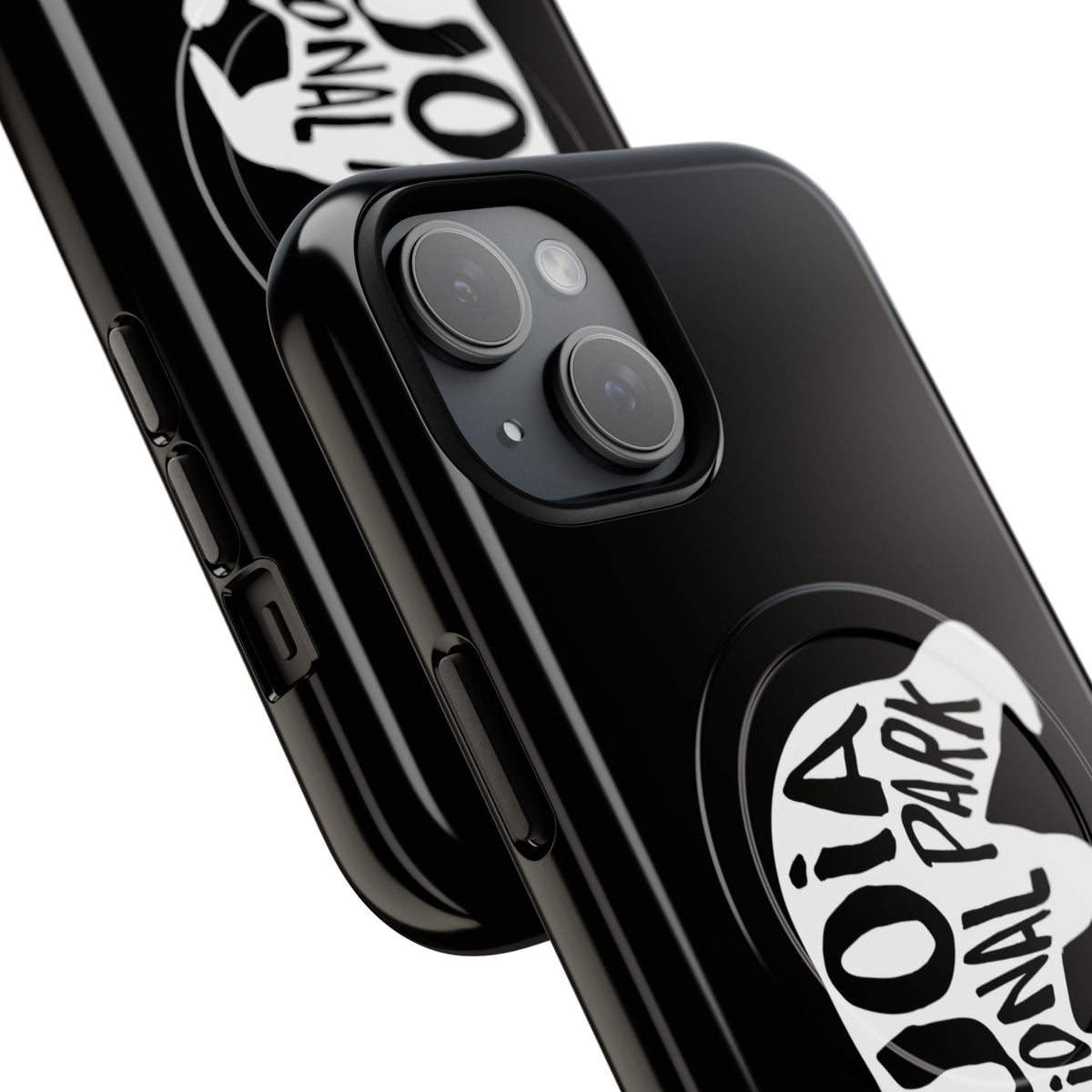 Sequoia National Park iPhone Case with MagSafe - Black Bear Design