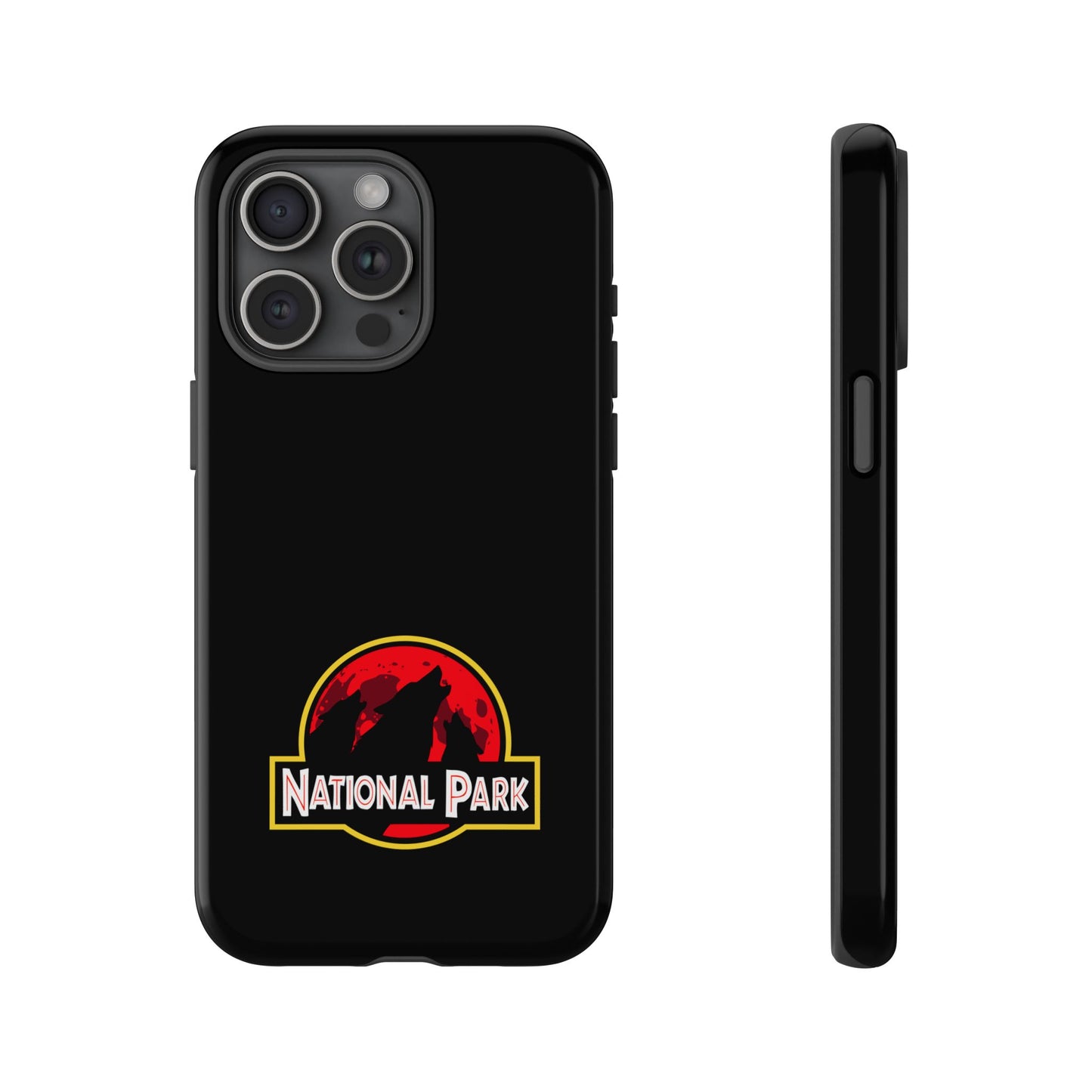 3 Wolf National Park Phone Case - Parody Logo
