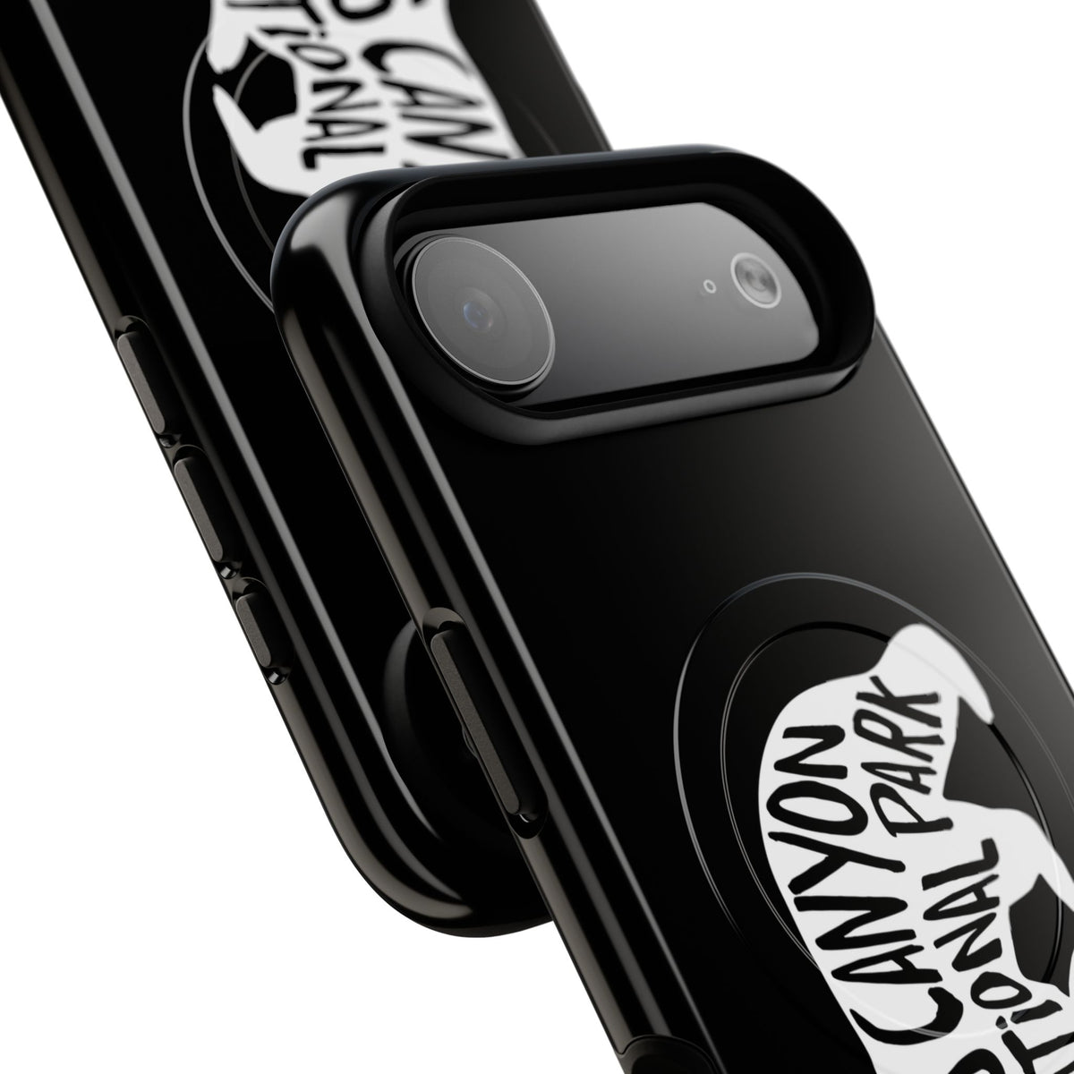 Kings Canyon National Park iPhone Case with MagSafe - Black Bear Design