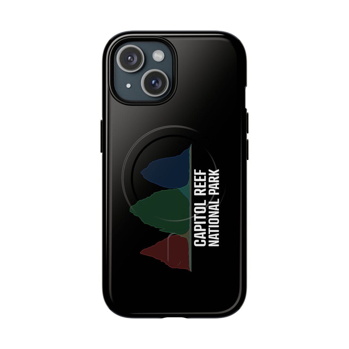 Capitol Reef National Park iPhone Case with MagSafe - Histogram Design