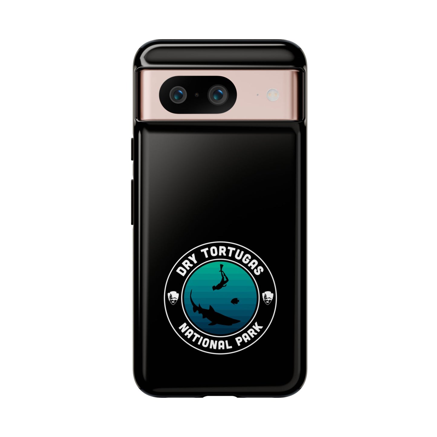 Dry Tortugas National Park Phone Case - Round Emblem Design
