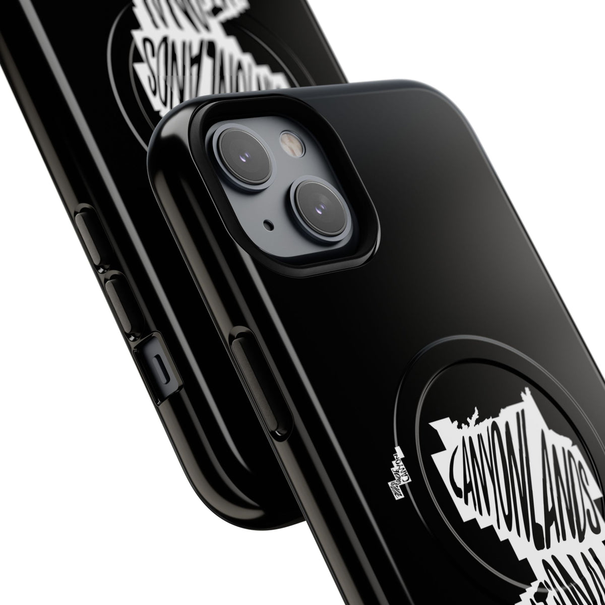 Canyonlands National Park iPhone Case with MagSafe - Map Design