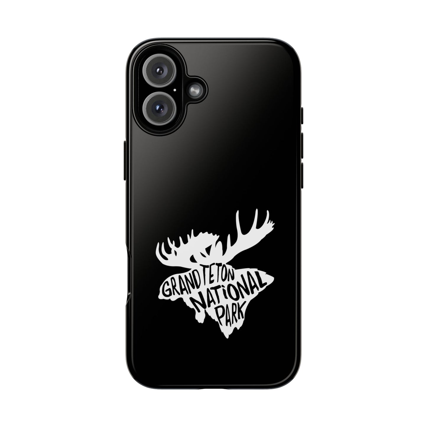 Grand Teton National Park Phone Case - Moose Design
