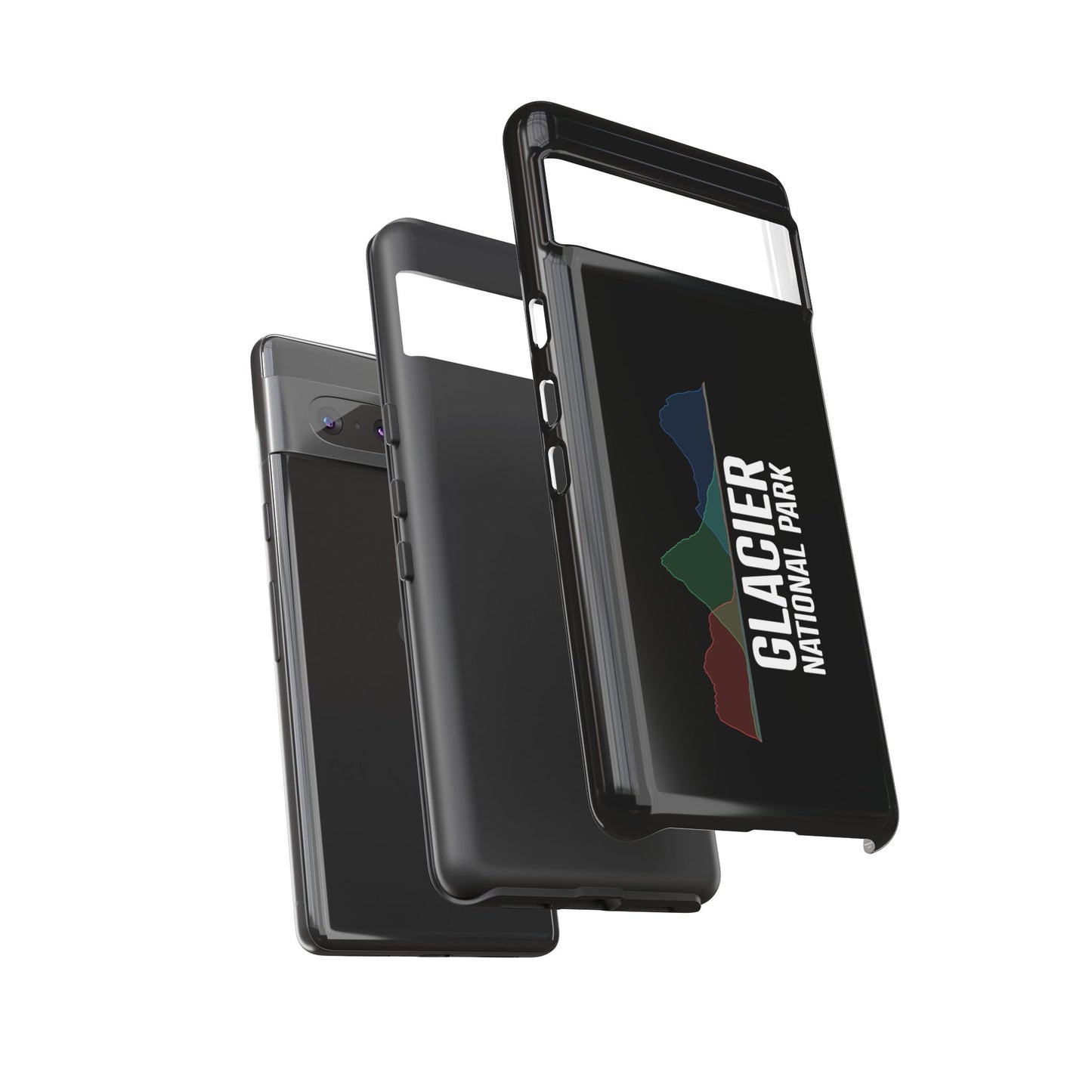 Glacier National Park Phone Case - Histogram Design