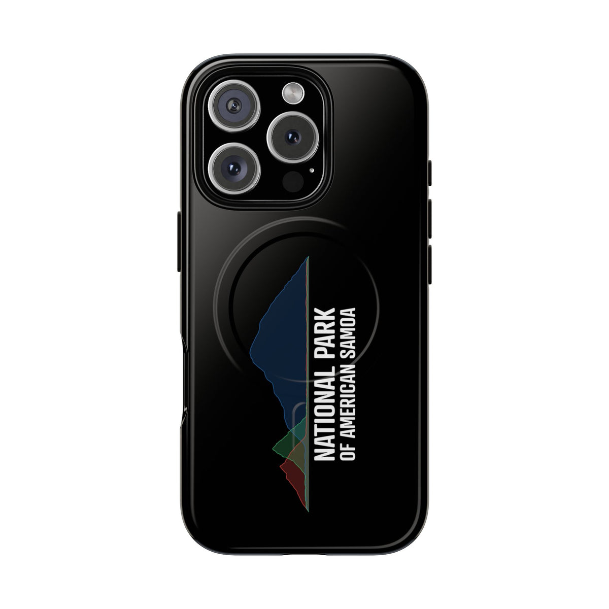 National Park of American Samoa iPhone Case with MagSafe - Histogram Design