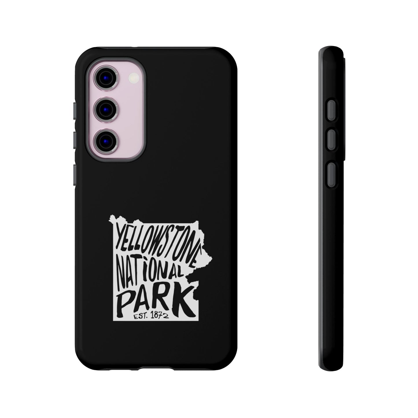 Yellowstone National Park Phone Case - Map Design