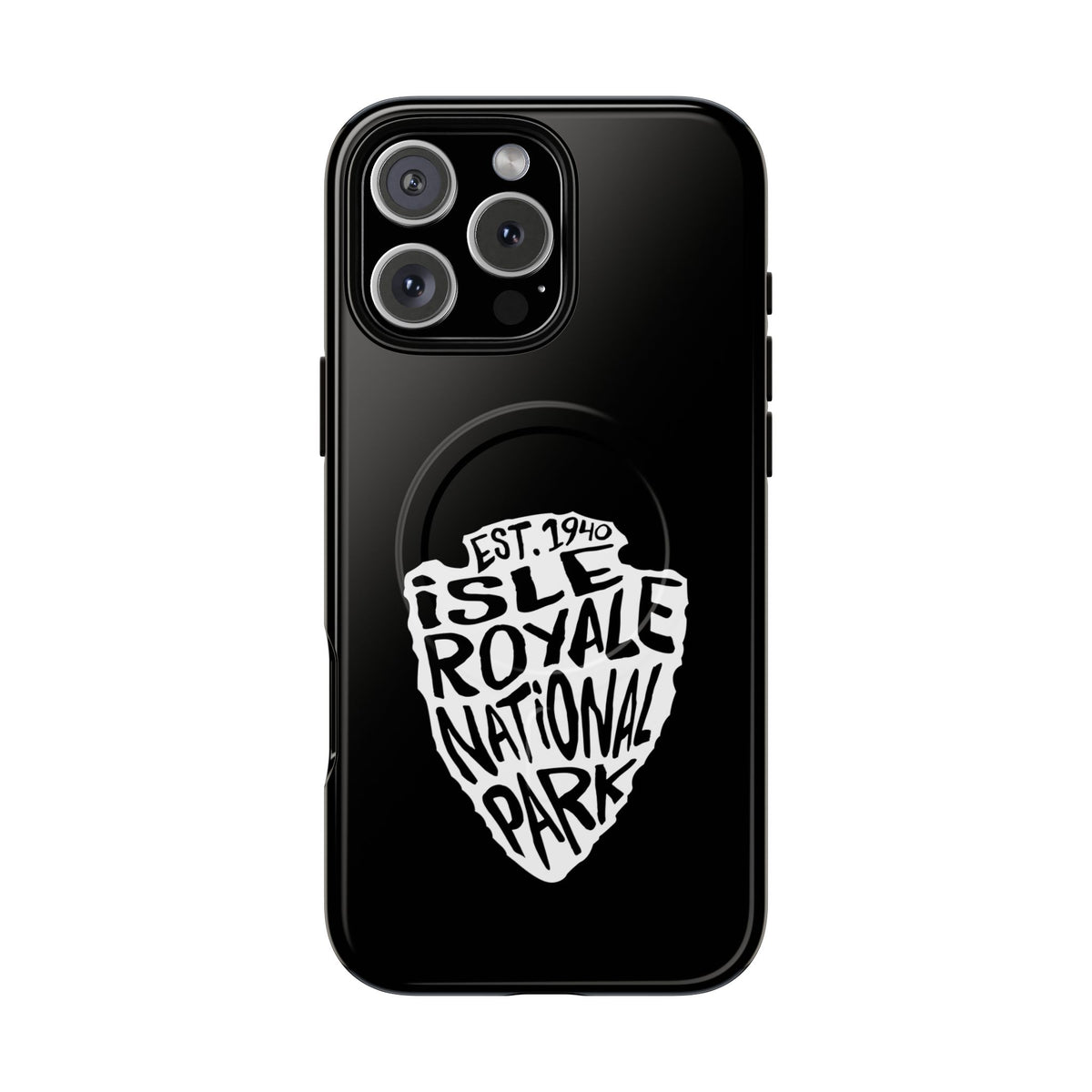 Isle Royale National Park iPhone Case with MagSafe - Arrowhead Design