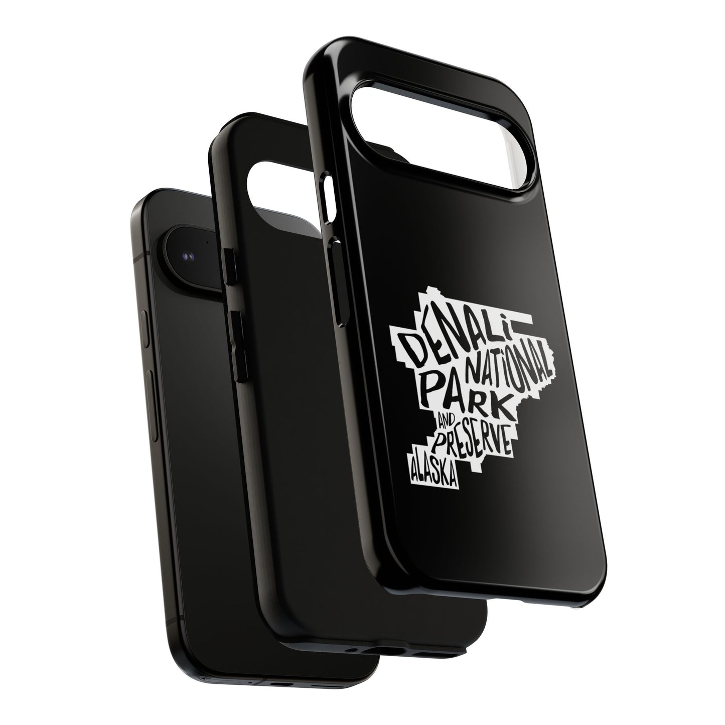 Denali National Park Phone Case - Map Design