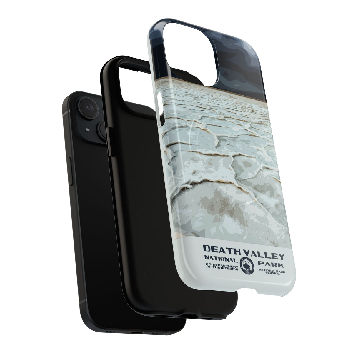 Death Valley National Park iPhone Case with MagSafe - Badwater Basin
