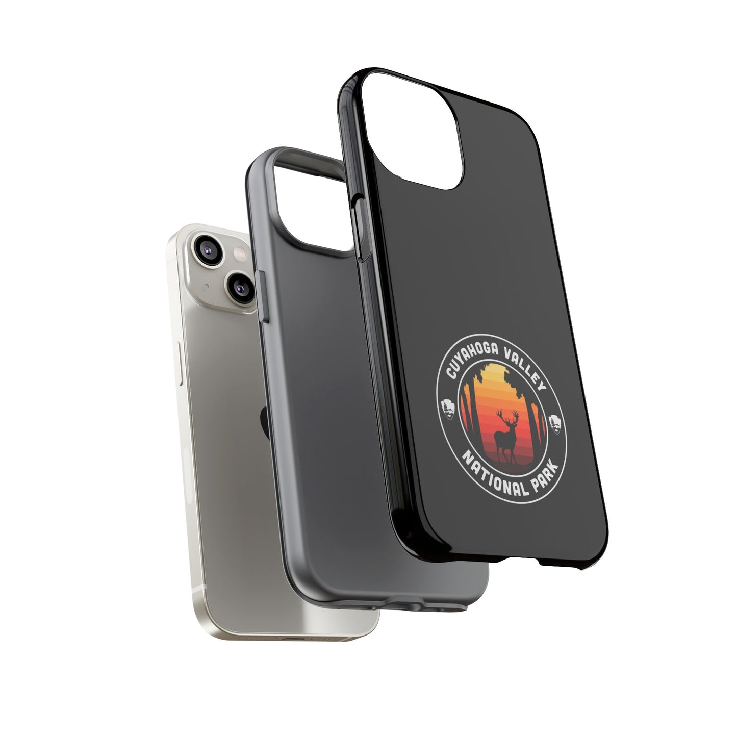 Cuyahoga Valley National Park Phone Case - Round Emblem Design