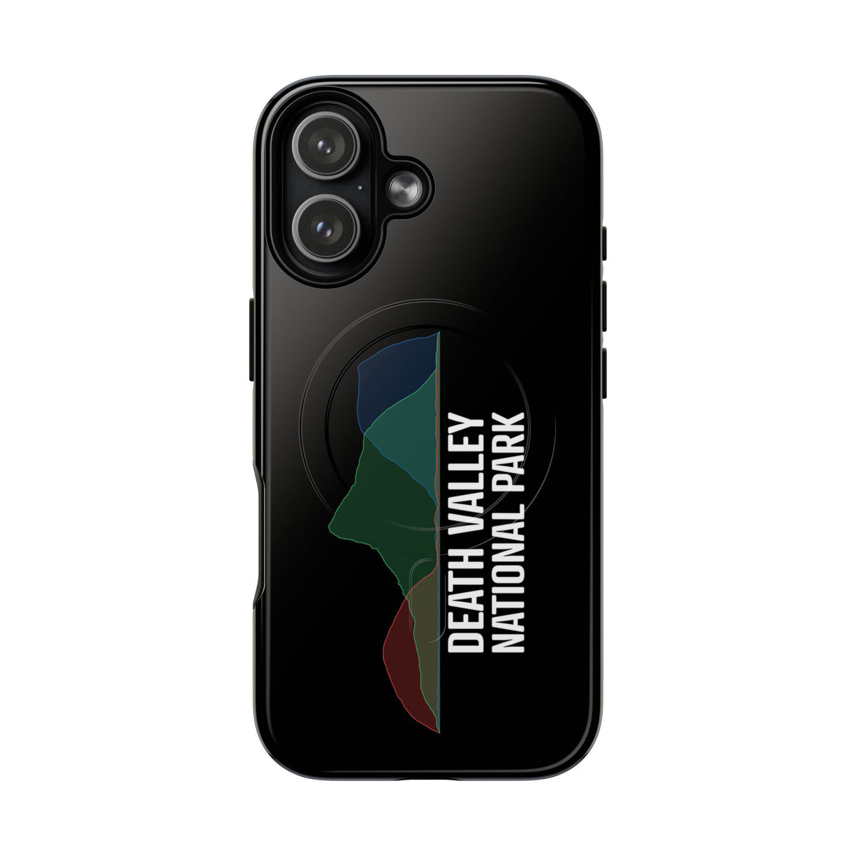 Death Valley National Park iPhone Case with MagSafe - Histogram Design