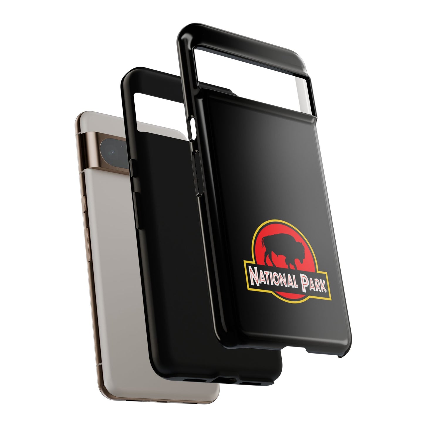 Bison National Park Phone Case - Parody Logo